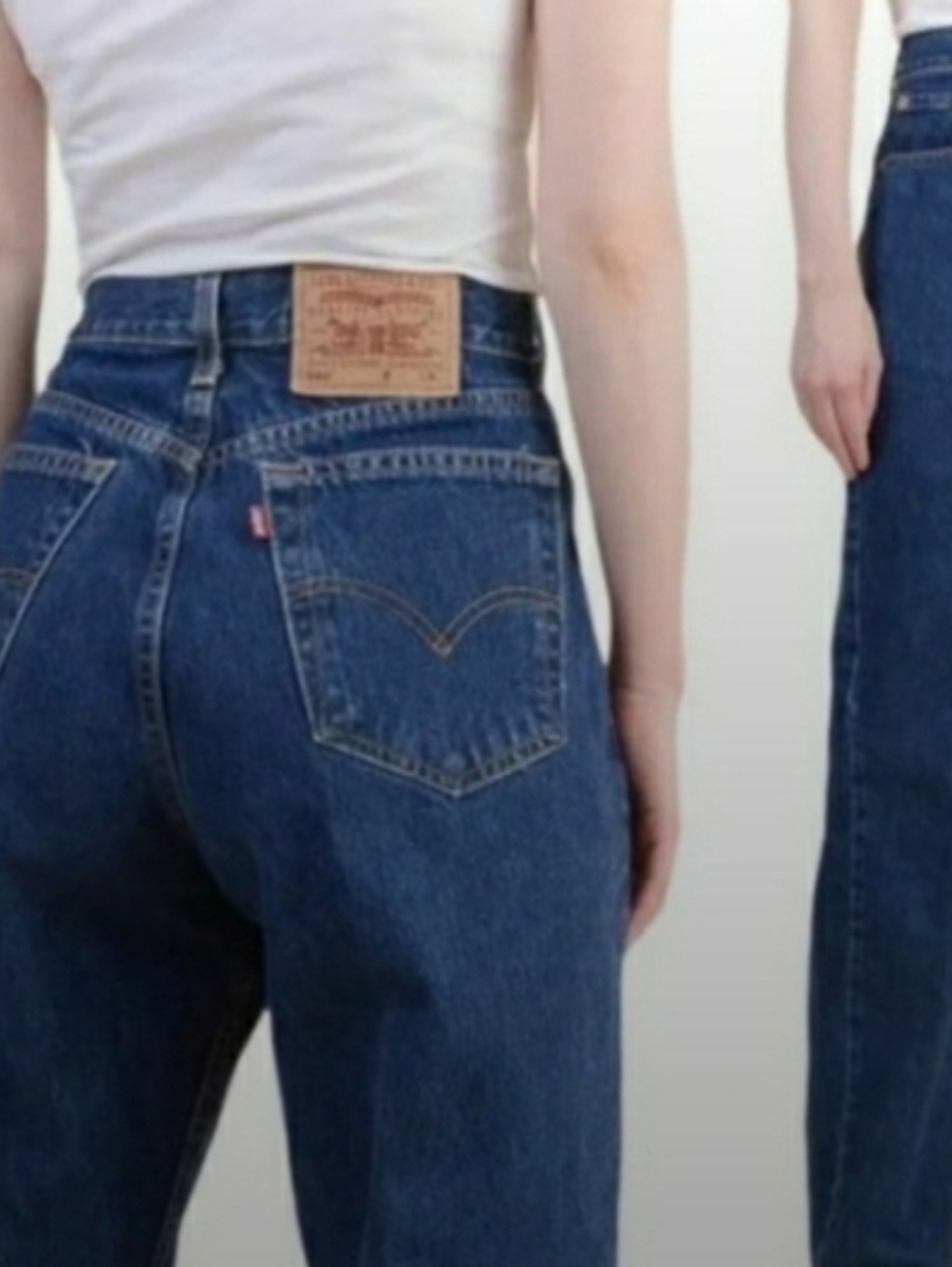 Vintage Levi's 560 Highrise Mom Jeans 16 Mis Short
